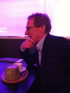 El professor Keating durant l’entrevista d’ahir