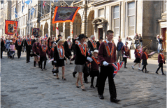 Marxa orangista a Edimburg del 12 de setembre passat 